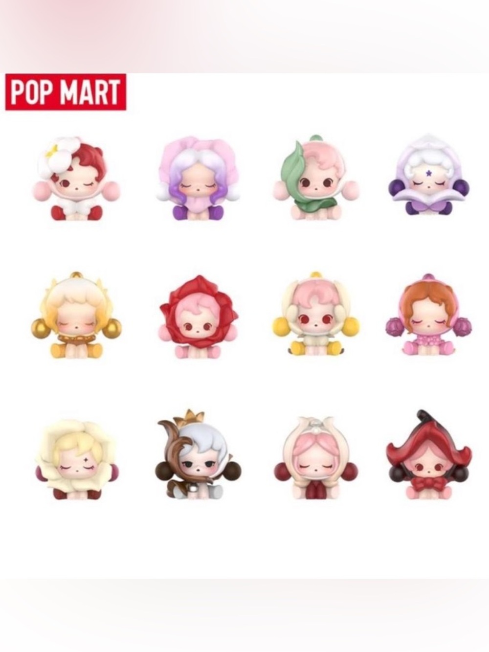 YOUR CHOICE Pop Mart POP BEAN Skullpanda Petals in Four Acts Series